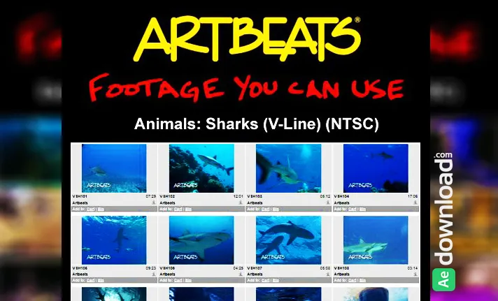ARTBEATS ANIMALS SHARKS V LINE NTSC 1