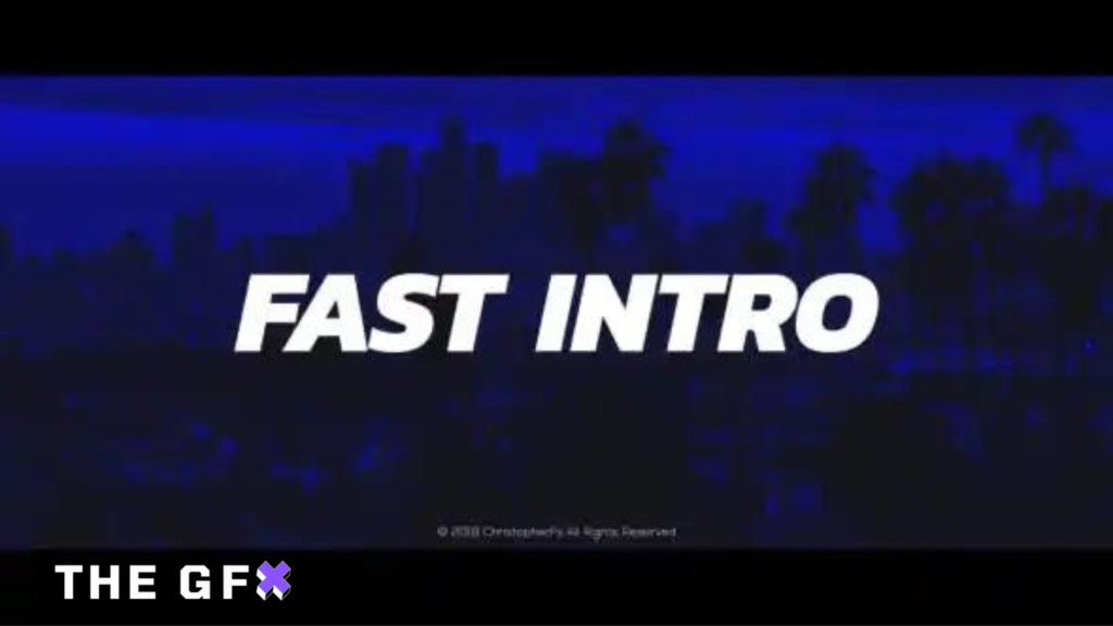 VIDEOHIVE FAST INTRO 21283504 - THE GFX.NET