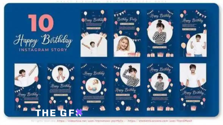 VIDEOHIVE HAPPY BIRTHDAY | INSTAGRAM STORY PACK