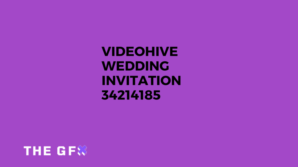 WEDDING INVITATION - THEGFX.NET