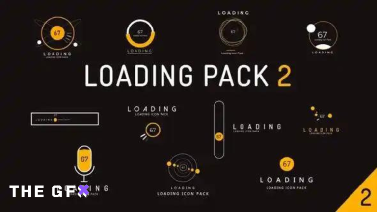 VIDEOHIVE LOADING ICON PACK 2