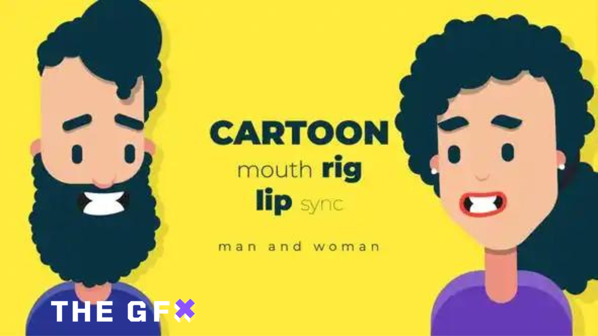VIDEOHIVE CARTOON MOUTH RIG WITH LIP SYNC The GFX
