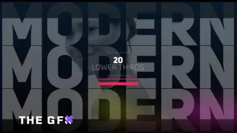 VIDEOHIVE MODERN MINIMAL LOWER THIRDS