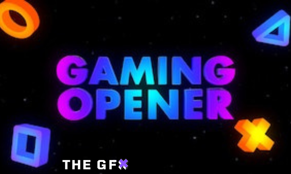 VIDEOHIVE GAMING CHANNEL OPENER - THE GFX