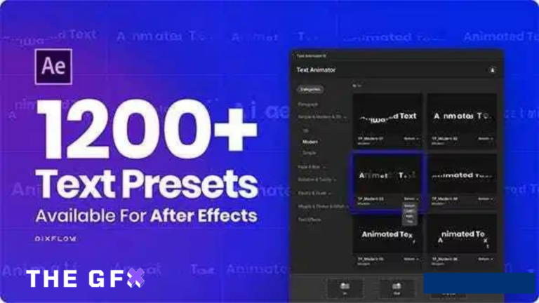 VIDEOHIVE TEXT ANIMATOR – ONE CLICK TEXT PRESETS