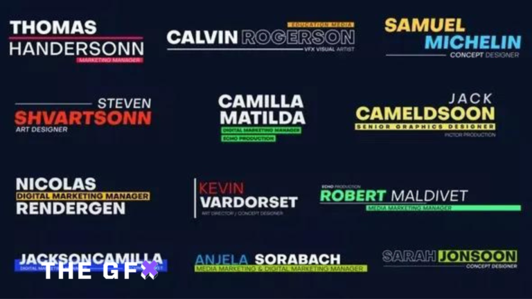 VIDEOHIVE LOWERTHIRDS 6