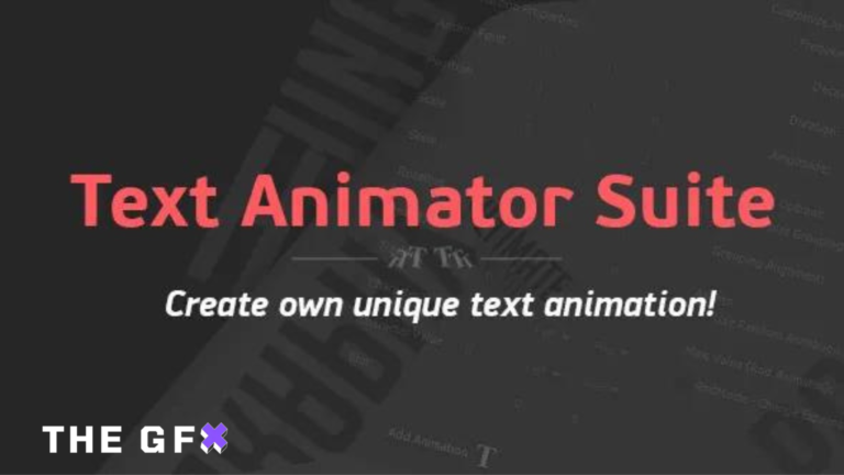 Text Animator Suite | After Effects Script Free Download