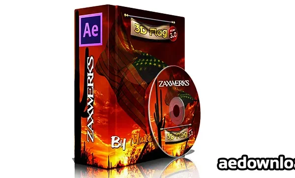 ZAXWERKS 3D FLAG V3.0.2 FOR AFTER EFFECTS WIN 1