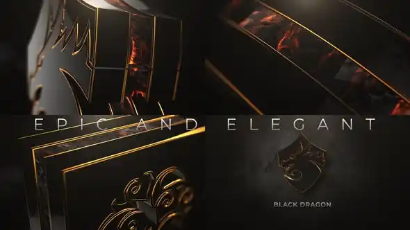 Epic And Elegant Logo Reveal Preview Image NEW