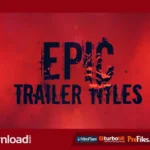 Epic Trailer Titles Free Download After Effects Templates