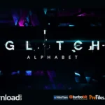 Glitch Alphabet Free Download After Effects Templates