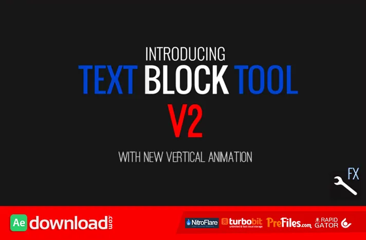 Text Block Tool Free Download After Effects Templates