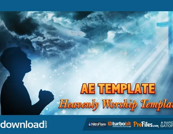 Worship Heaven Title Opener Free Download After Effects Templates