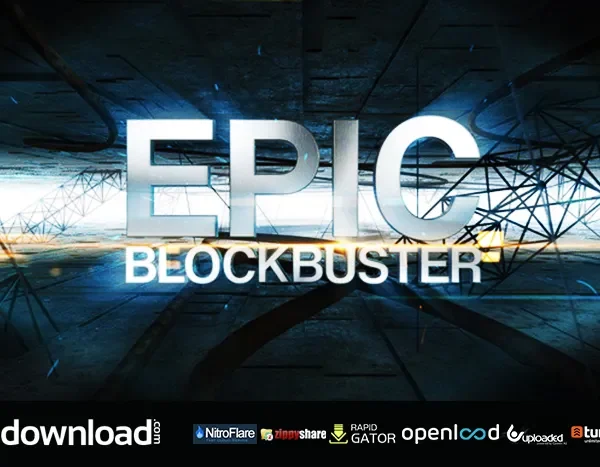 Epic Blockbuster free download videohive template