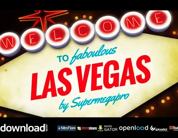 Welcome to Fabulous Vegas Logo Opener Animation