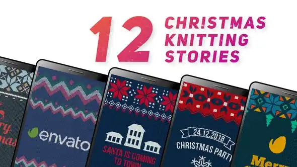 Christmas Knitting Stories 1