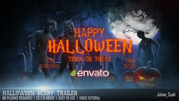Halloween Scary Trailer preview image