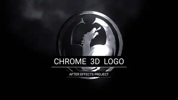 chrome 3d logo 1920x1080 1