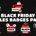 VIDEOHIVE BLACK FRIDAY SALE BADGES PACK