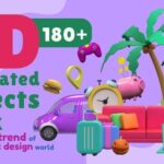 VIDEOHIVE 3D ANIMATED OBJECTS PACK